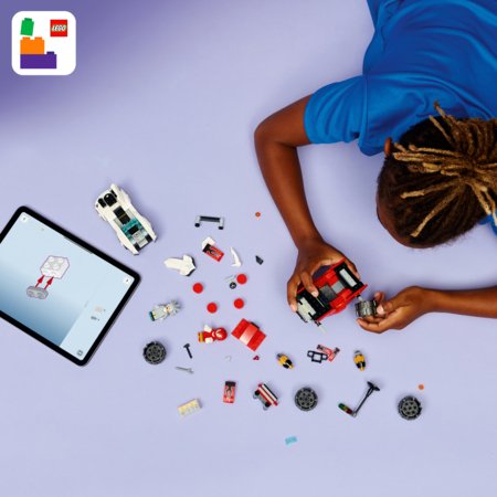 77118 LEGO® Sonic the Hedgehog™ Silver automobilis prieš Knuckles sunkvežimį monstrą 