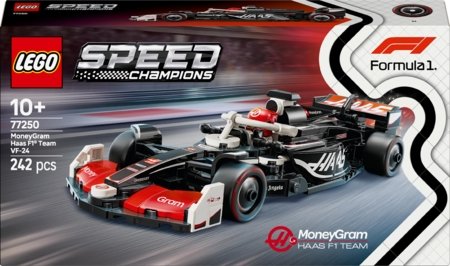 77250 LEGO® Speed Champions Lenktyninis automobilis MoneyGram Haas F1® Team VF-24 