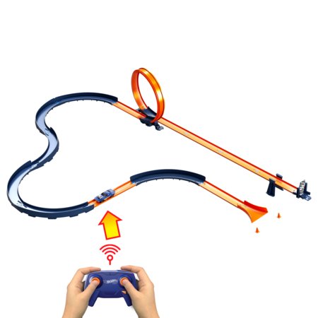 HOT WHEELS RC automobilio ir trasos rinkinys, HXX45 