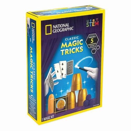 NATIONAL GEOGRAPHIC magijos triukų rinkinys Classic Magic Tricks, RTMAGIC5