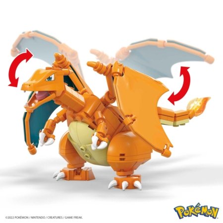 MEGA CONSTRUX POKEMON konstruktorius Charizard, GWY77 GWY77