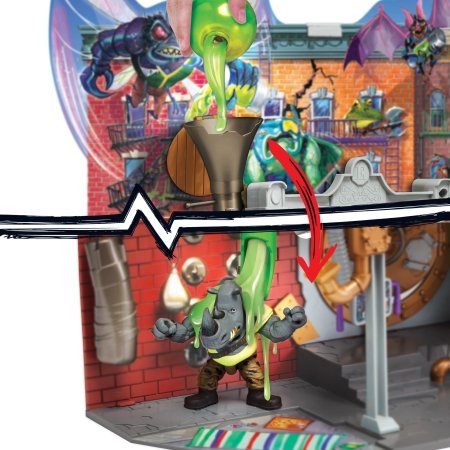 TMNT žaidimų komplektas Sewer Lair, 83478 83478