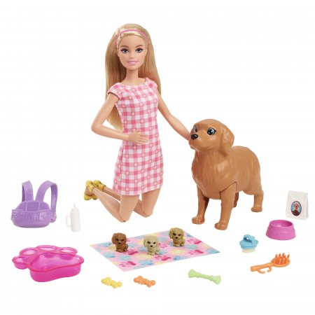 BARBIE Barbės šunelių naujagimių rinkinys, HCK75 HCK75
