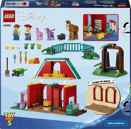 43304 LEGO® ǀ Disney ir Pixar Žaislų istorija 5 Žybsnio žirgų ranča 