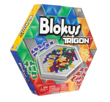 MATTEL GAMES stalo žaidimas Blokus Trigon R1985, 04018000 04018000