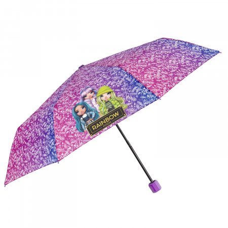 PERLETTI mini skėtis Rainbow High 50/8, 75422 75422