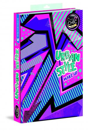CLEMENTONI Crazy Chic kosmetikos rinkinys Urban Style, 18695 18695