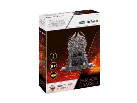 REVELL 3D dėlionė House of the Dragon "Iron Throne", 00224 