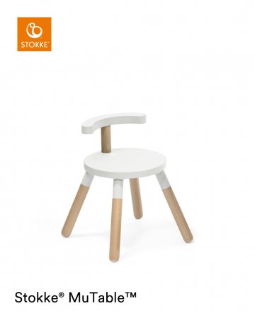 STOKKE medinė kedutė MUTABLE™, white, 627101 627101