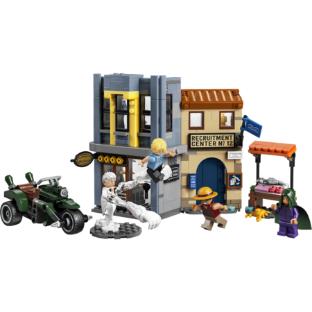 75642 LEGO® ONE PIECE Lemiama kova su Captain Smoker 