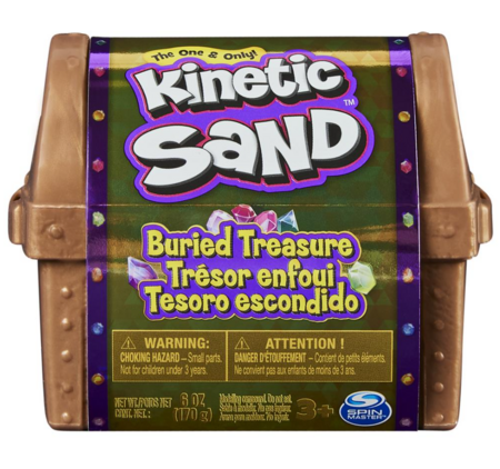 KINETIC SAND kinetinio smėlio rinkinys Buried Treasure, 6064300 