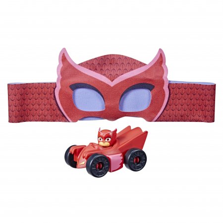 PJ MASKS mašinėlė ir herojaus kaukė, asort., F37255L0 F37255L0