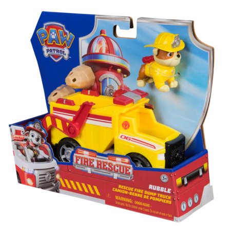PAW PATROL transporto priemonė Fire Rescue Rubble, 6072662 