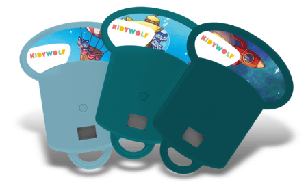 KIDYWOLF istorijų rinkinys Nuotykiai, 3 istorijos projektoriui KIDYSLIDE, KIDYSTORIES-AD 