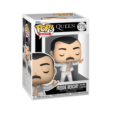 FUNKO POP! vinilinė figūrėlė: Queen - F. Mercury (I was born to love you), 75375 
