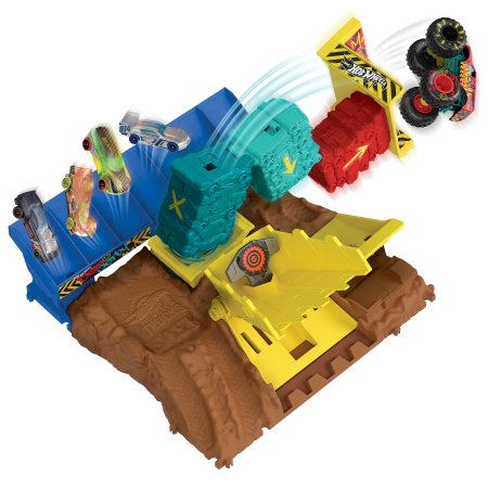 HOT WHEELS rinkinys Džipų monstrų pusfinalių kovų arena asort, HNB92 HNB92