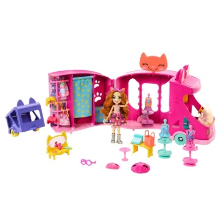ENCHANTIMALS Glam and Party katytės madų sunkvežimis, HPB34 HPB34