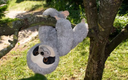 Minkštas pliušinis žaislas Tinginys, 27cm, LEN01 LEN01