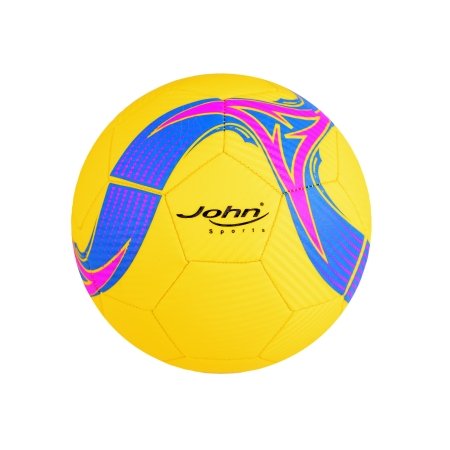 JOHN premium futbolo kamuolys, 220 mm, asort., 52034R 