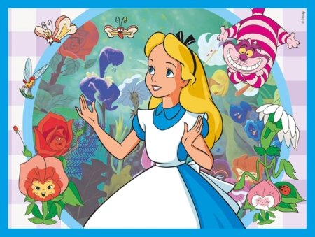 CLEMENTONI dėlionė Disney Classics, 12 kubų., 41196 