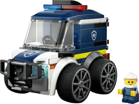 60481 LEGO® City „Ratai“ – policijos sunkvežimis 