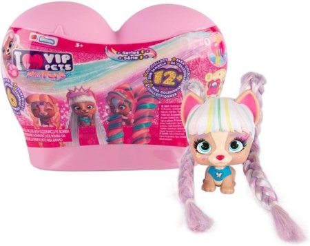 VIP PETS figūrėlių rinkinys įvaizdžio kūrimui Mini Fans Colour Boost S2, asort., 711891IM3BE 