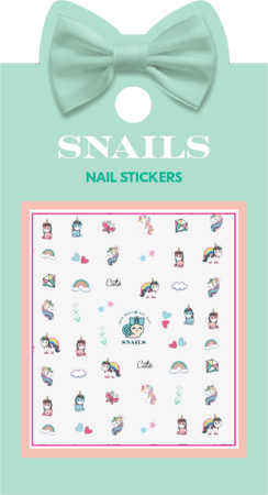 SNAILS nagų lipdukai Vienaragiai, 5787 