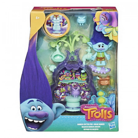 TROLLS figurėlė Pod playset asort., E0145EU4 E0145EU4