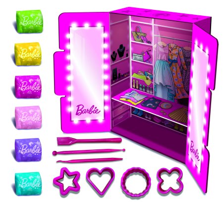 LISCIANI Barbie kūrybinis rinkinys su modelinu Fashion Show, 88867 