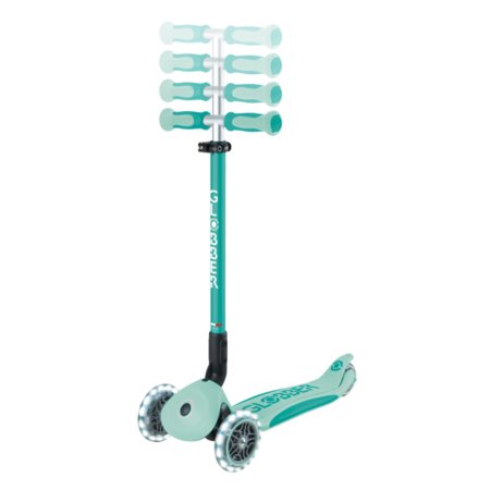 GLOBBER paspirtukas Go Up Deluxe Lights 360°, mėtinis-pistacinis, 699-306 