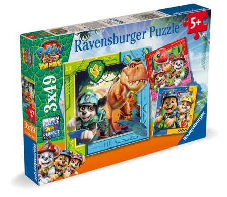 RAVENSBURGER PUZZLE dėlionė Paw Patrol, 3x49 det., 12004368 3 