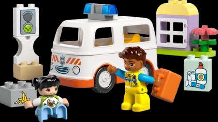10447 LEGO® DUPLO® Town Greitoji pagalba ir vairuotojas 