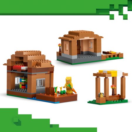 21596 LEGO® Minecraft® Evokeris ir kaimo užpuolimas 