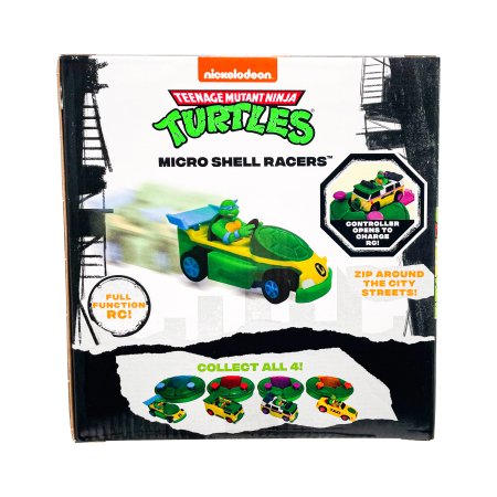 TMNT nuotolinio valdymo mašinėlė Micro Shell Racers Leonardo, 71030 71030