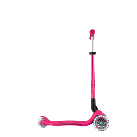 GLOBBER paspirtukas Go Up Deluxe Lights, fuksija, 748-610 