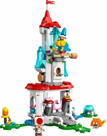 71407 LEGO® Super Mario Persikutės katės kostiumas ir ledo bokštas 71407