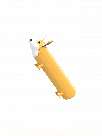 MOB DESIGN išorinė baterija 4800 mAh Power Pets Corgi, PP-CORG-01 PP-CORG-01