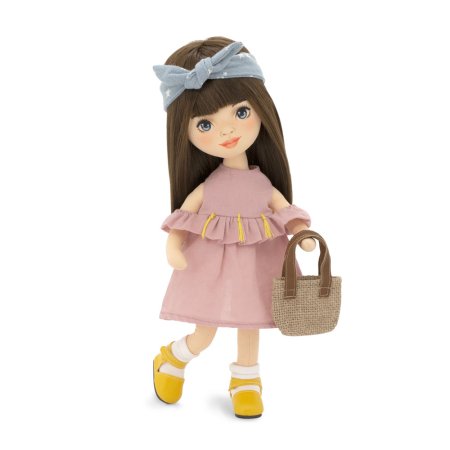 SWEET SISTERS lėlė Sophie su rausva suknele 32cm, SS03-21 SS03-21