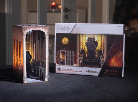 REVELL modelis Iron Throne - House of the Dragon: Tiny Adventures Handmade miniature worlds to assemble, 00531 