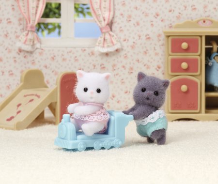 SYLVANIAN FAMILIES Persian Cat Twins, 5457 5457