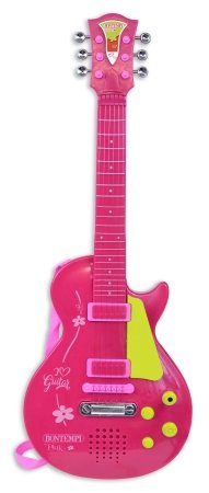 BONTEMPI TECH elektroninė roko gitara, rožinė, 245871 