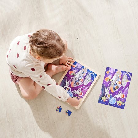 HAPE dėlionė Space Friends, E1644A 
