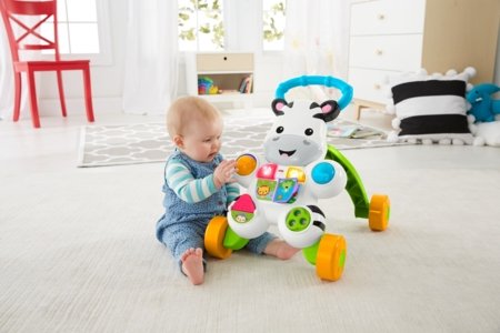 FISHER-PRICE Vaikštukas-stumdukas Zebriukas, DLD80 DLD80