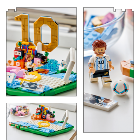 43011 LEGO® Editions Lionel Messi – svarbiausi futbolo įvykiai 
