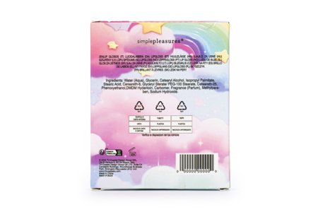 DREAM POP lūpų blizgių rinkinys su konfeti, Y81179-32366-XE 