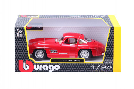 BBURAGO automodelis 1/24 Mercedes Benz 300 SL 1954, 18-22023 18-22023