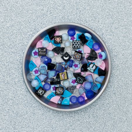41803 LEGO® DOTS Papildomų DOTS 8 serija – blizgučiai ir žvilgesys 41803