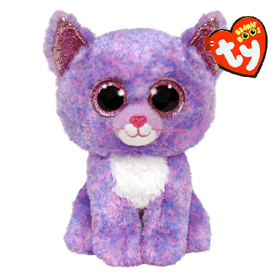 TY Beanie Boos katė CASSIDY levandinė, TY36486 TY36486