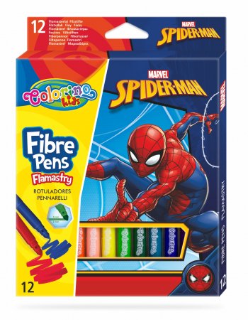 COLORINO MARVEL Flomasteriai 12 spalvų, 91871PTR 91871PTR