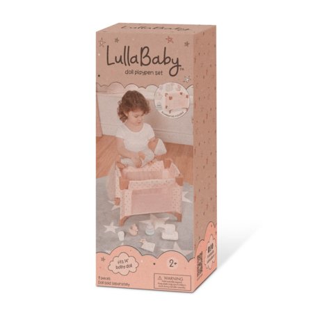 LULLABABY sulankstomas maniežas ir aksesuarai, LBY7705Z 
